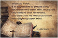 Creation Enterprises Diligently Seek Him Inspirational Christian Poster-G95