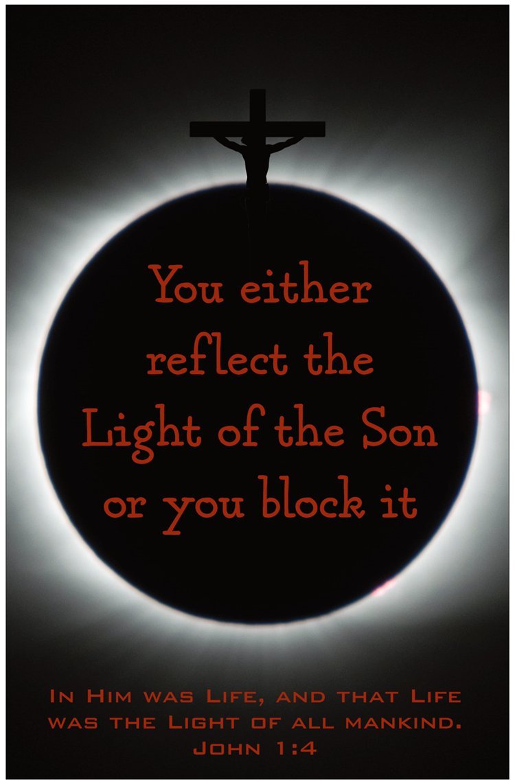 Creation Enterprises Eclipse Inspirational Christian Poster-A44