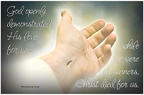 Creation Enterprises Christ Died Inspirational Christian Poster-J8