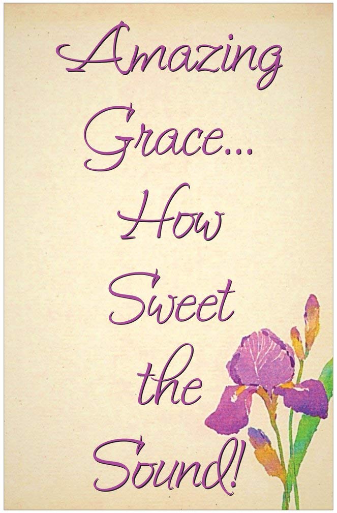 Creation Enterprises Amazing Grace Inspirational Christian Poster-J21