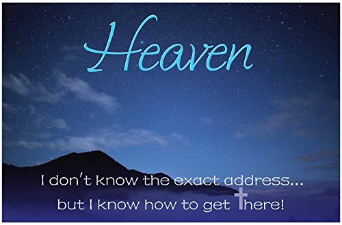 Creation Enterprises Exact Address Inspirational Christian Poster-F61