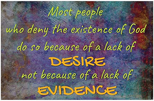 Creation Enterprises Evidence Inspirational Christian Poster-I75
