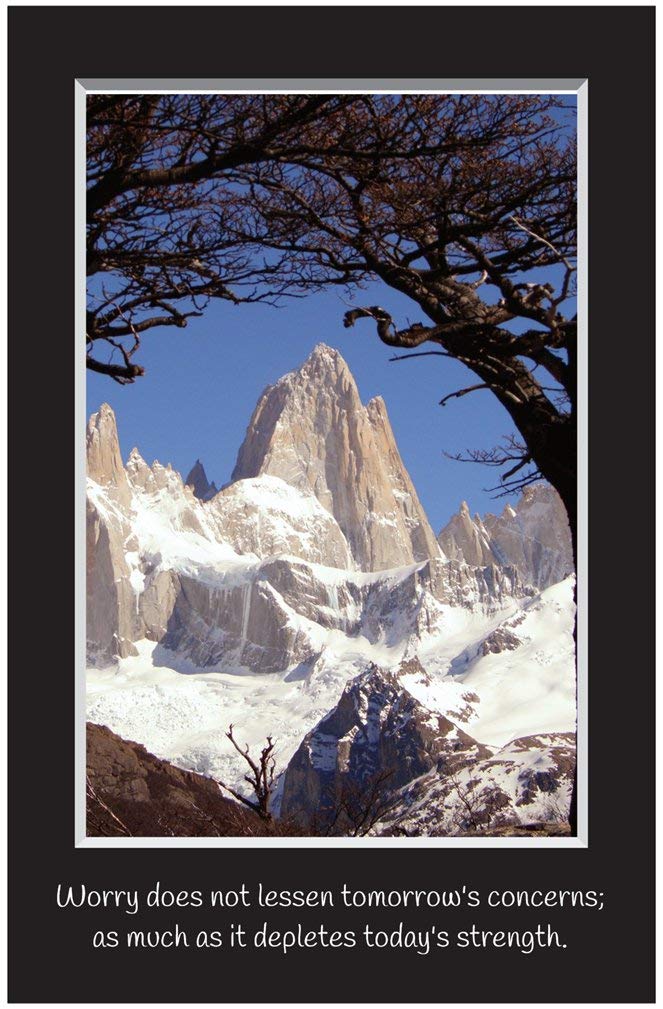 Creation Enterprises Deplete Strength Inspirational Christian Poster-C92
