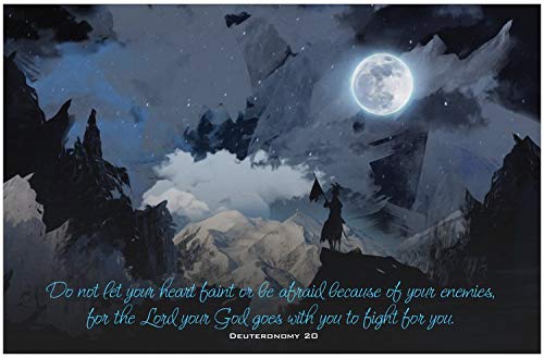 Creation Enterprises Fight for You Inspirational Christian Poster-I49