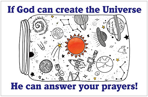 Creation Enterprises Answer to Prayers Inspirational Christian Poster-H21