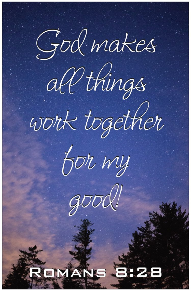 Creation Enterprises All Things 2 Inspirational Christian Poster-A4