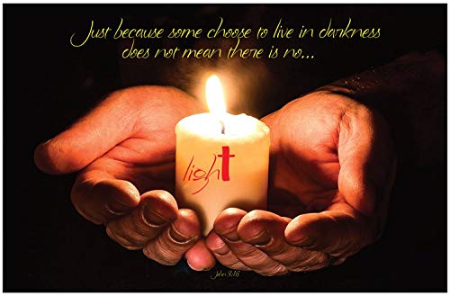 Creation Enterprises Choose Light Inspirational Christian Poster-F48
