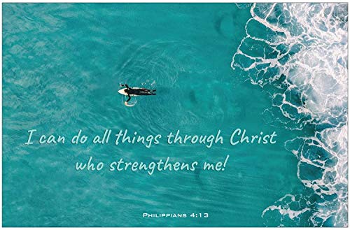 Creation Enterprises All Things Inspirational Christian Poster-H23