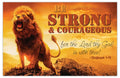 Creation Enterprises Be Strong and Courageous Inspirational Christian Poster-C104
