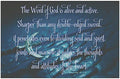 Creation Enterprises Alive Sword Inspirational Christian Poster-E55