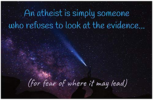 Creation Enterprises Evidence Inspirational Christian Poster-J52