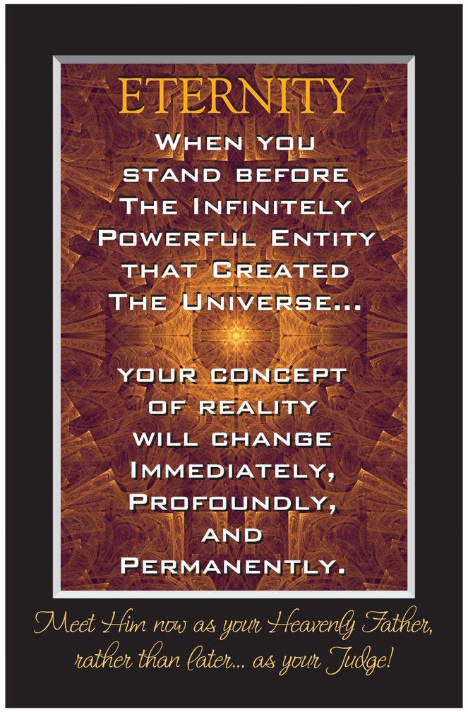 Creation Enterprises Eternity Inspirational Christian Poster-K7