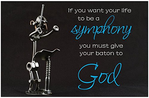 Creation Enterprises Baton Inspirational Christian Poster-E18