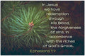 Creation Enterprises Blood Redemption Inspirational Christian Poster-A17