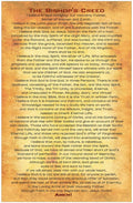 Bishop's Creed Inspirational Christian Poster-L52