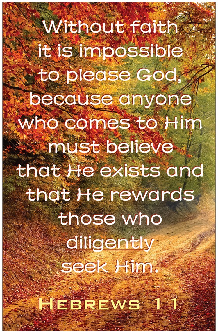 Creation Enterprises Diligent Faith Inspirational Christian Poster-A39