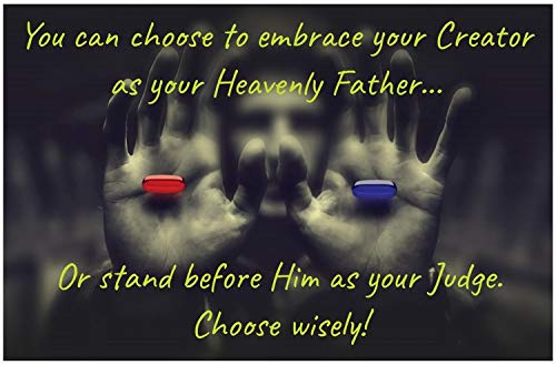 Creation Enterprises Choose Wisely Inspirational Christian Poster-I52