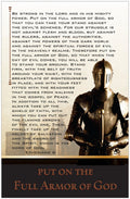 Creation Enterprises Armor Inspirational Christian Poster-D71