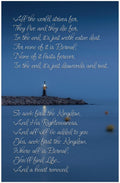 Creation Enterprises Diamonds and Rust Inspirational Christian Poster-A38