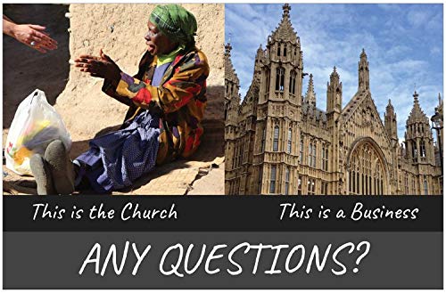 Creation Enterprises Any Questions? Inspirational Christian Poster-I66