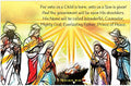 Creation Enterprises Child is Born Inspirational Christian Poster-I90