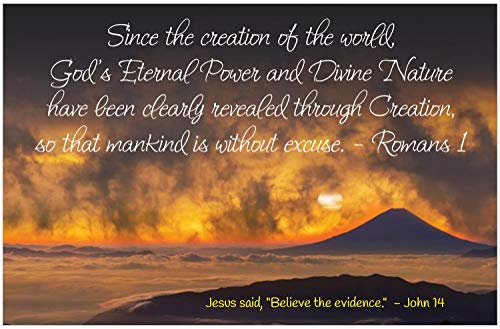 Creation Enterprises Clearly Revealed Inspirational Christian Poster-I37