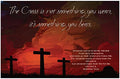 Creation Enterprises Cross Bear Inspirational Christian Poster-A29