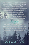 Creation Enterprises Colossians 3 Inspirational Christian Poster-A24