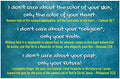 Care About Inspirational Christian Poster-K18