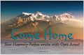 Creation Enterprises Come Home Inspirational Christian Poster-G82