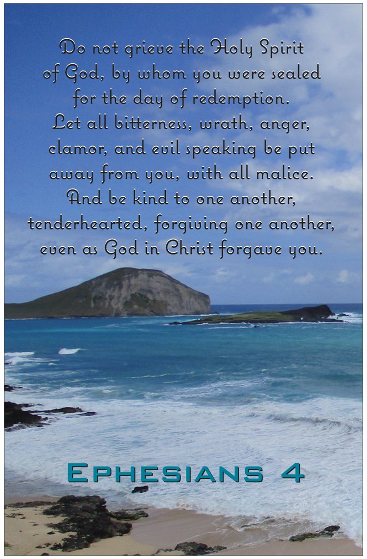 Creation Enterprises Ephesians 4 Inspirational Christian Poster-A47