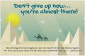 Creation Enterprises Almost There Inspirational Christian Poster-H86