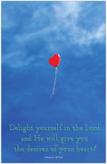 Creation Enterprises Delight Inspirational Christian Poster-F52