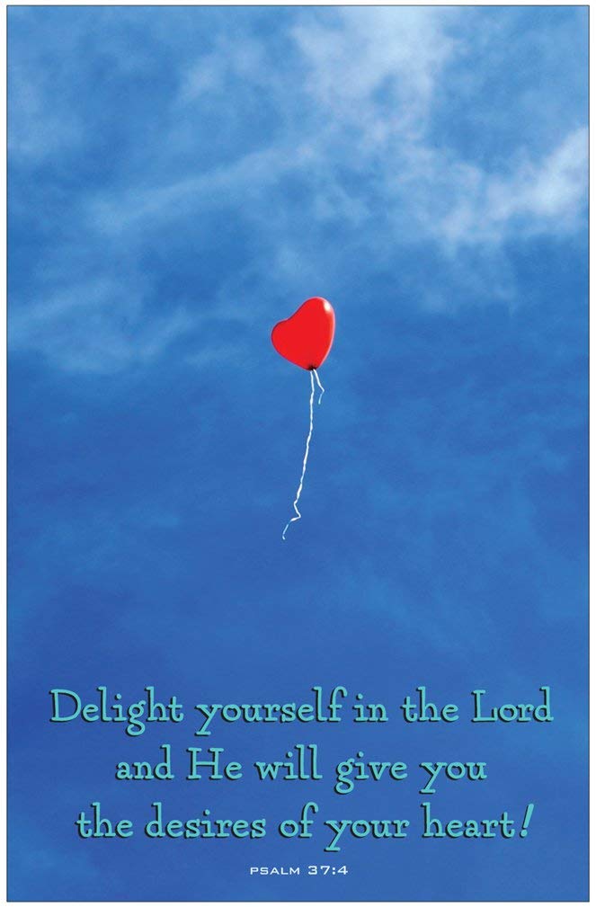 Creation Enterprises Delight Inspirational Christian Poster-F52