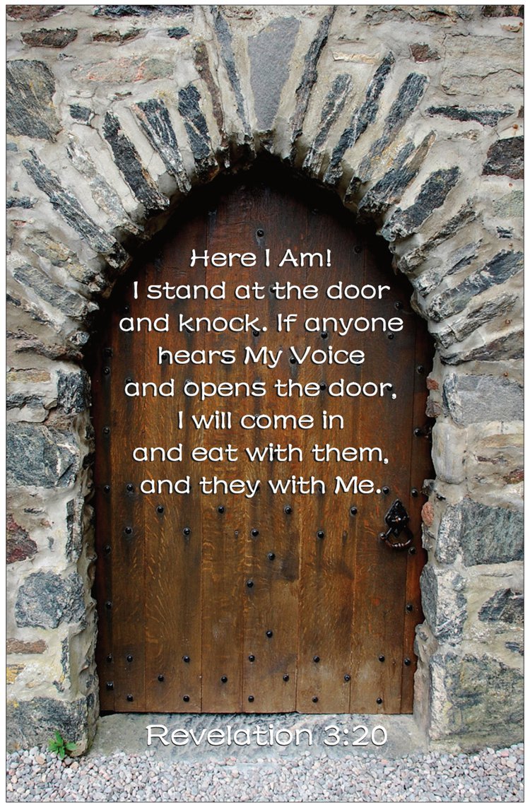 Creation Enterprises Door Inspirational Christian Poster-A41