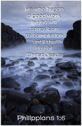 Creation Enterprises Completion Inspirational Christian Poster-A27