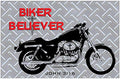 Creation Enterprises Bike Believer Inspirational Christian Poster-D97