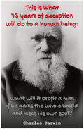 Creation Enterprises Darwin Deception Inspirational Christian Poster-H92