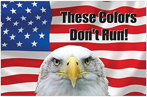 Creation Enterprises Colors Don't Run Inspirational Christian Poster-J88
