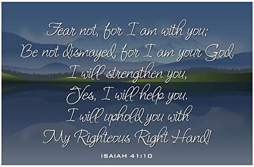 Creation Enterprises Fear Not Inspirational Christian Poster-I91