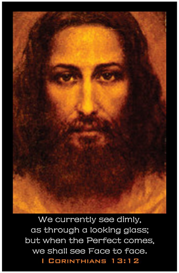 Creation Enterprises Face to Face Inspirational Christian Poster-A51