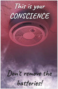Creation Enterprises Conscience Inspirational Christian Poster-H37