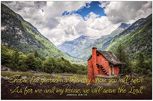 Creation Enterprises Choose to Serve Christian Poster-F51
