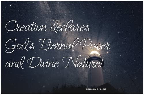 Creation Declares Inspirational Christian Poster-C99