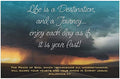 Creation Enterprises Enjoy Each Day Inspirational Christian Poster-K12
