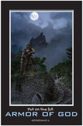 Creation Enterprises Armor of God Night Inspirational Christian Poster-F97
