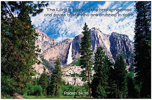 Brokenhearted Inspirational Christian Poster-A20