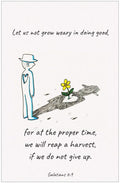 Creation Enterprises Do Not Give Up Inspirational Christian Poster-H10