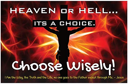 Creation Enterprises Choose Wisely Inspirational Christian Poster-J60